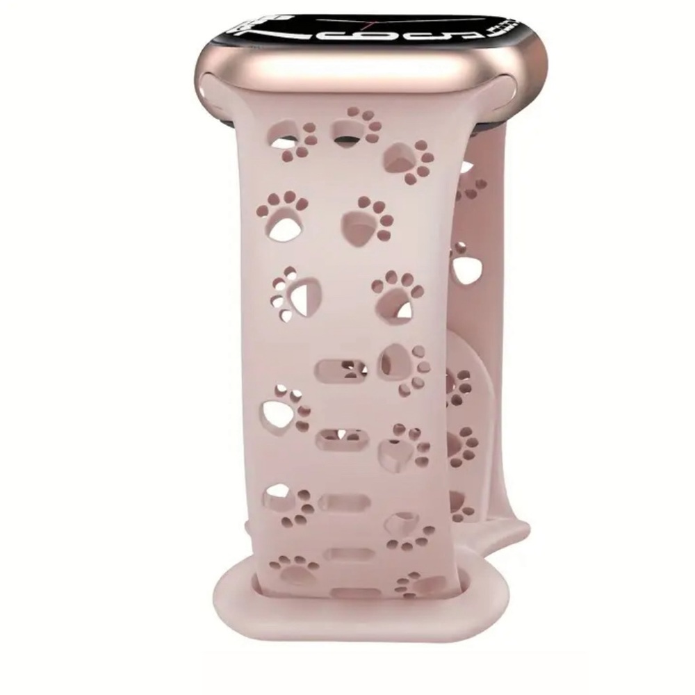 Paw Print Silicone Watch band